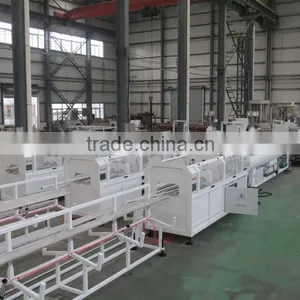 PVC 63-160MM SINGLE PIPE LINE WITH PARALLEL TWIN SCREW EXTRUDER ZS75 thumbnail-2