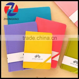 New Arrived Customized Leather Colorful Craft Blank Hardcover Notepad thumbnail-1