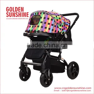 Good Quality Canopy Fabric And Suspention Baby Carriage/ Baby Stroller/Baby Trolley/Baby Pushchair / Baby Pram/Baby Stroller thumbnail-1