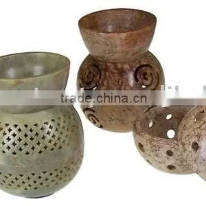 Rock Stone Soapstone Aroma Oil Diffusers thumbnail-1