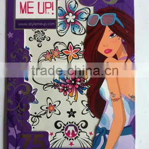 Sexy Girl Body Water Based Tatoo Sticker thumbnail-1