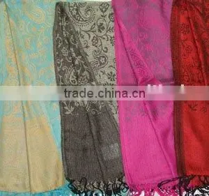 Viscose Jacquard-Reversible Shawls thumbnail-1
