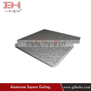 Fireproof Ceiling Square Aluminum Ceiling Tile 500x500 thumbnail-3