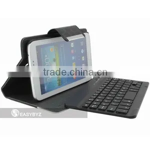 360 Degree Rotating Bluetooth Keyboard Case for Samsung Tab3 P3200 thumbnail-1