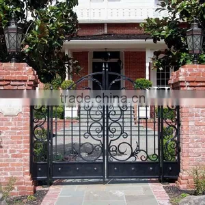 Modern Indian House Main Gate Designs thumbnail-2