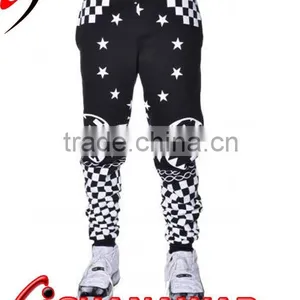 Cotton Polyester Tapered Plain Tracksuit Gym Joggers Pants For Mens thumbnail-2