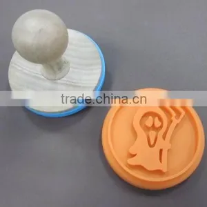 Halloween Gift Silicone Cookie Stamp thumbnail-1
