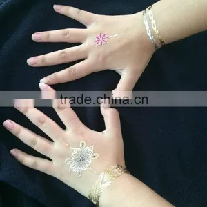 Sexy Temporary Inspired Metallic Jewelry Tattoo thumbnail-4