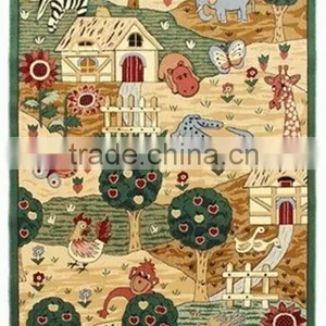 Children Room Blanket,cartoon Rugs ,modern Patterns PP Mat / Rugs thumbnail-1