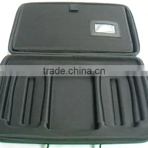 GC- Black Interior Foam and Zippered Closure Secures Portable Hard Custom EVA Foam Case thumbnail-3