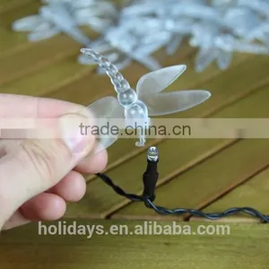 10M 100 LED Warm White Dragonfly Fairy Garden Solar Light thumbnail-5