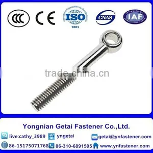 Stainless Steel Eye Bolts , DIN933/931, 201/202/304/316 With High Quality thumbnail-3