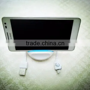 For Samsung Galaxy Note 4 Phone Holder Flexible USB Cable for V8 Cable thumbnail-1