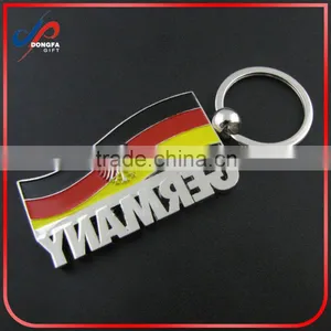 New Design Mini Custom Printing Germany Flag Giveaway Printable Keychain thumbnail-1