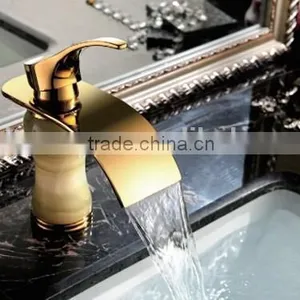 Antique Style Deck Mounted Brass Basin Tap Antique Brass Water Basin Tap Type thumbnail-2