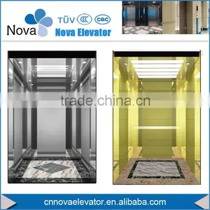 Geared Traction Machine Elevator, Building Construction Elevator thumbnail-1
