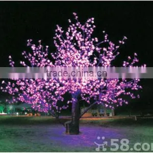 2014 New Product Best Selling Artificial LED Willow Ree Light for Holiday /Christmas 2.5m Green Pink Tree Decoration thumbnail-1