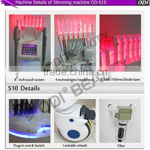 Quick Slim! OD-S10 4 in 1 Multifunction Non Invasive Lipo Cavitation Machine thumbnail-5