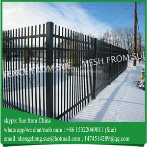Guangzhou Fensing Iron Tubular School Fencing for Austria thumbnail-2