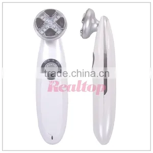 Microcurrent Skin Facial Stimulator,no Needle Meso Therapy Electroporation Mesoporation Photon Led RF EMS Facial Machine thumbnail-2