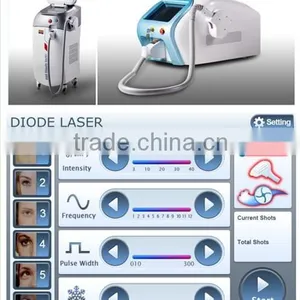 Hot Sale 808nm Diode Laser Medical Hair Removal / Electrolysis Hair Removal Vertical thumbnail-6