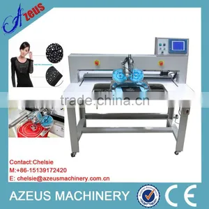 One Welding Head Two Rhinestones Disc Stone Fixing Machine thumbnail-1