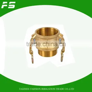 Brss Camlock Hose Coupling Layflat Hose Couping B Male Thread thumbnail-1