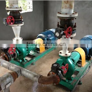 IHF Series Fluorin Plastic Centrifugal Pump With Motor for Chemical Industry thumbnail-2