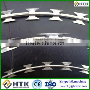 0.45-0.8mm Concertina Thickness Security Razor Barbed Wire Fence thumbnail-6