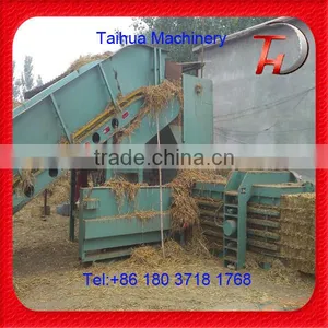 Horizontal Semi-auto Hydraulic Baler Press for Waste Paper/plastic Bottle/cardboard Baling Press Machine thumbnail-1