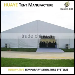 Aluminum Frame Big Dinner Hall Tent With Glass Wall in Cheap Price for Sale thumbnail-1