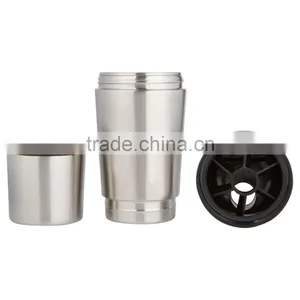 Custom Printing Logo 24 Counce #304 18/8 Stainless Steel BPA Free Water Bottle Detachableshaker Protein/whey/supplements/workout thumbnail-2