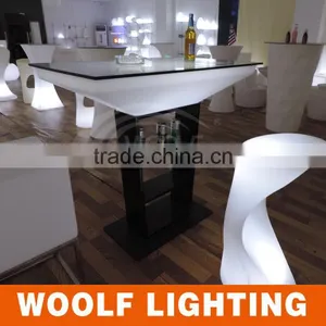 Shining LED Cocktail Table LED Party Events Luminous Decorative Table Decorative Furniture thumbnail-2