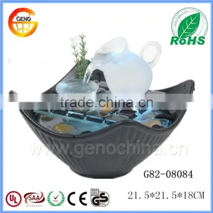 Ceramics and Glass Material Crafts Gift Home Decoration Water Feature Fountain thumbnail-1