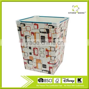 Novelty Colorful Plastic PP Decorative Household Waste Bin thumbnail-4