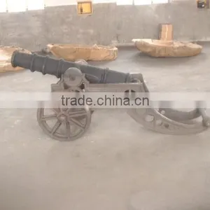Botou Hengsheng Antique Metal Cast Iron Craft Model Cannon thumbnail-6