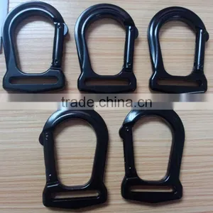 Black Rope Climbing Clasp,metal Carabiner Hook,85*53mm thumbnail-1