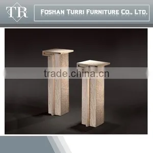 Hot Sale Modern White Travertine Marble Stone Garden Pergola thumbnail-2