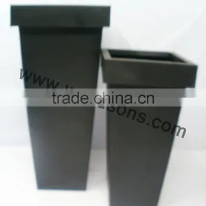Antique Metal Aluminium Vase With Free Standing thumbnail-3