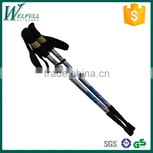 Fiber Carbon Climbing Sticks With 3 Sections, Internal Lock, Anti-shock SZ15347 thumbnail-1