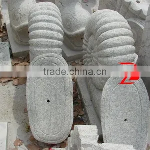 Garden Granite Snail Sculpture Without Shell thumbnail-1