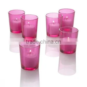 Mosica Flower Pot Votive Colorful Candler Holders Set of 12 thumbnail-2