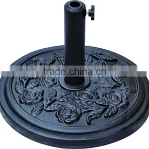 12 KGS Leisure Rose Beautiful Round Cement Plastic Stand PC-R3-12 thumbnail-1