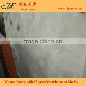Best Quality Beauty Snow White Cream Onyx Marble thumbnail-1