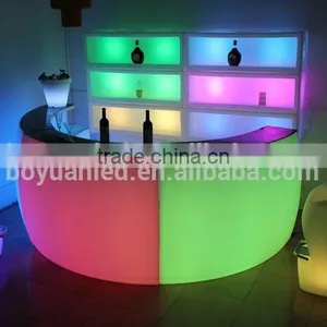 Rechargeable RGB 16 Colors Changing Glowing LED Wine Rack, LED Ice Pot, LED Beer Bucket thumbnail-6