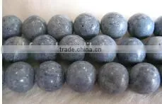 14mm Blue Genuine Coral Beads thumbnail-1