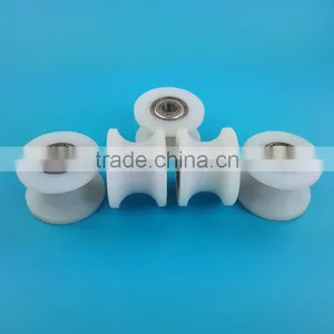 1.5 Inch Sliding Nylon Wheel u Groove Wheel Diameter 40mm Thickness 28mm Bearings Item:428R thumbnail-1