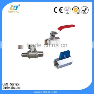 Brass Valve Cw617n Hose Mini Ball Valve thumbnail-1