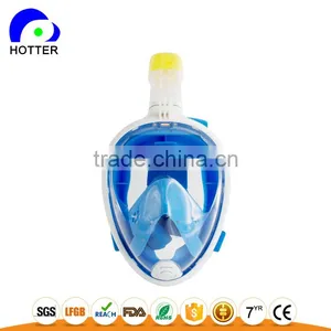 Anti-fog 180 Snorkel Mask Full Dry Diving Mask thumbnail-5
