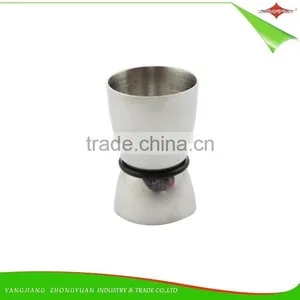 ZY-F1023 Stainless Steel Double Jigger With Handle Double Cups Measuring Tool thumbnail-5